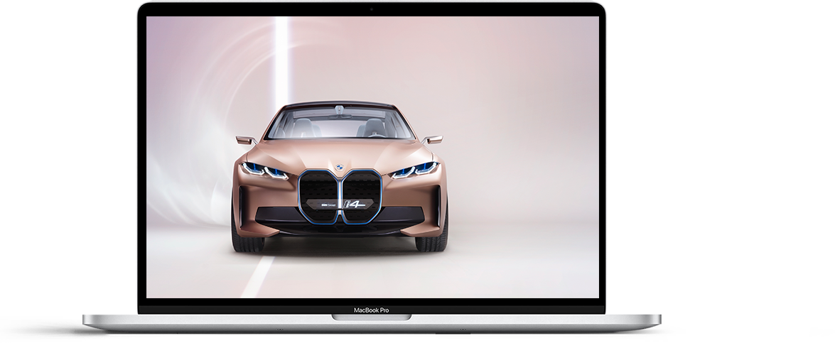 BMW client work on MacBook Pro